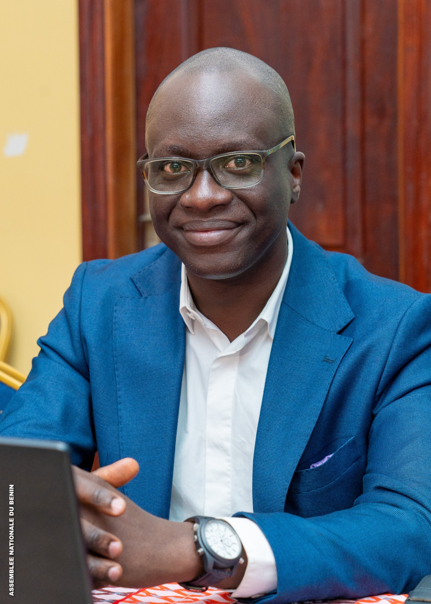 James-William Gbaguidi, fondateur de PRÉ‑SCRIPTUM